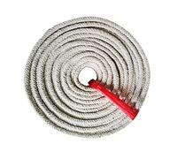 1 striscia sigillante in fibra ceramica ad alta temperatura personalizzabile - Ideale for caldaie, stufe e forni(Diameter14mmx5 meters)