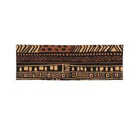 1 striscione africano in tessuto di fango tribale da appendere per feste di Halloween e Natale, 60 x 180 cm, sfondo fotografico, ghirlanda, arazzo da parete per sfondo di compleanno, decorazione per