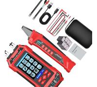 1 strumento analitico Ethernet professionale per la misurazione della lunghezza del cavo Valutazione standard e test Poet Backs CAT5 a CAT8 Data Center Tester