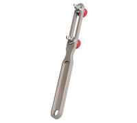 1. Strumento per aprire la cassa dell'orologio, in lega di acciaio, antiscivolo, per riparazioni professionali e sostituzione della batteria, non graffia mai il retro dell'orologio