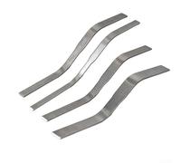 1 strumento per levigare mattoni con doppia testa piatta, strumento per levigare malta per mattoni e giunti di piastrelle, 4 opzioni di dimensioni con borsa in tessuto Oxford (a)