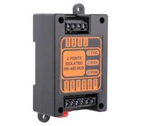 1 su 2 Isolato 2 Porte RS-485 Splitter Hub Consigliato 485 Convertitore Industriale per Tuono Proteggere il Convertitore Isolato con Cortocircuito Protezione