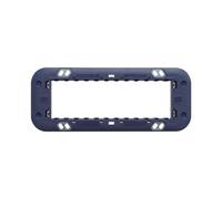 1 Supporto 6 moduli/posti, Compatibile Con BTicino Axolute, Scatola 506/507, Realizzato In plastica di alta qualità, 100% compatibile con le placche e i moduli originali