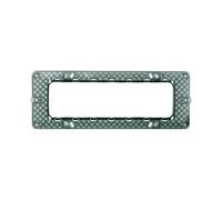 1 Supporto 7 moduli/posti, Compatibile Con Vimar Plana, Scatola 506/507, Realizzato In plastica di alta qualità, 100% compatibile con le placche e i moduli originali