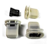 1 supporto a clip in plastica, adatto per i sedili posteriori dell'automobile, codice articolo 4L0886373