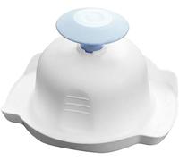 1 supporto di sicurezza alimentare blu per mandolino, affettatrice o grattugia, protezione per le dita per affettatrice a mandolina, protezione anti-taglio per grattugia, per tagliare le verdure