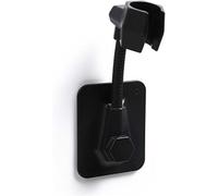 1 supporto for doccetta portatile senza chiodi, rotazione a 360°, for maniglia doccia, resistente al carico(Black)