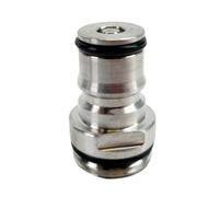 1 supporto for fusto con blocco a sfera in acciaio inox ss304 - filettatura maschio da 1/2" a sgancio rapido for fusti Cornelius - attacco gas/liquido(Liquid Post)