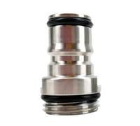 1 supporto for fusto con blocco a sfera in acciaio inox ss304 - filettatura maschio da 1/2" a sgancio rapido for fusti Cornelius - attacco gas/liquido(Gas Post)