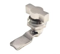 1 supporto girevole per serratura della lingua Keyless Cabinet Cam Lock (acciaio inossidabile)