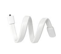 1 supporto per baby monitor, vite 1/4, supporto per fotocamera, supporto girevole, supporto per fotocamera, flessibile e regolabile, non necessita di foratura, per lettino, tavolo (bianco)
