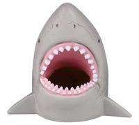 1 supporto per telefono cellulare a forma di squalo, in resina, con custodia per penna, dock per cellulare da tavolo unico per l'uso manuale