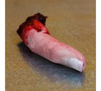 1 tagliato | dita tagliate | sanguinante simulato orrore | Prop casa stregata | accessorio spaventoso costume per migliorare l'atmosfera di Halloween 8 cm