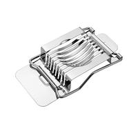 1 taglierina per uova in acciaio inox multi affettatrice per uova, fetta uova sode in modo rapido ed efficace per tagliare uova, insalate, frutta, panini.