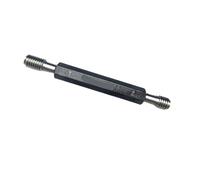 1 tampone di calibro a filettatura fine metrico sinistro M2-M20, calibro di passaggio e arresto.(M3X0.5 LH 6H)