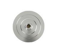 1 tampone di supporto da 4 pollici for tamponi di lucidatura diamantati M14 M10 M16 5-8/11 Supporto di supporto in alluminio(4inch 5-8)