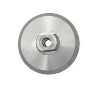1 tampone diamantato for lucidatura posteriore da 80 mm/100 mm/125 mm - Supporto filettato M14 e 5/8-11 for dischi abrasivi | Base in alluminio(Aluminum,100mm M14)
