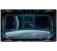 1 tappetino in gomma compatibile con Star Wars: Unlimited 24“x14” / 61x35,5 cm - Vista astronave