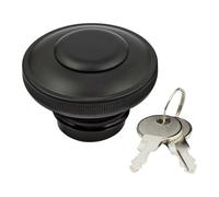 1 Tappo Del Serbatoio Chiuso Con Copertura Nera Per Harley - DAVIDSON 96 - Oggi