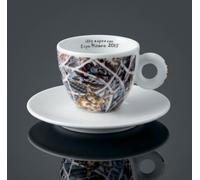 1 TAZZA ILLY CUP CAPPUCCINO - SUSTAINART - Illy collection 2015 bar EXPO MILANO