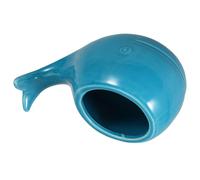 1 tazza in ceramica con balena divertente, bella tazza da vino con balena blu,