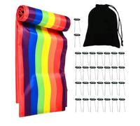 1 Team Building Mat Group Game | Field Day Running Mat per bambini | Tappetino da corsa per bambini, adolescenti, adulti, genitori, asili nido, famiglie, giochi, compleanni, campeggio, feste