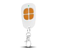 1 telecomando SCS Sentinel a 4 canali 433,92 MHz per cancello e garage, telecomando Sentinel compatibile con AAM0085, sicuro, durevole e facile da programmare, arancione