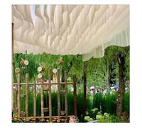1 Telo Per Drappeggio A Soffitto Per Matrimoni, Drappeggio In Voile A Festone Per Coperture E Baldacchini (interni Ed Esterni) Ristoranti Hotel Palchi Ricevimenti Decorazioni(0.5x5m/1.64x16.4FT)