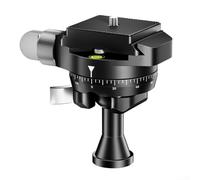 1 testa a sfera invertita panoramica del giunto cardanico della fotocamera ruota l'ingranaggio rapido