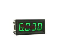 1 tester di corrente LED da 0,56 pollici 0-10A con filo(Green)