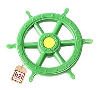 1 timone H2i volante, mobile in verde, per bambini