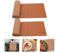 1 tovaglietta da tè in bambù, tovaglietta da tè, runner per casa