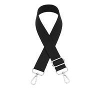 1 tracolla nera da tasca, ricambio della tracolla lunga, tracolla tascabile, universale, adatta per borsa a tracolla, borsa a tracolla