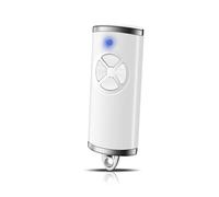 1 trasmettitore manuale Hörmann HSE4-868-BS di ricambio - 4 canali apriporta garage compatibile con trasmettitore manuale HSE2-868-BS, cancelli e azionamenti Hörmann - bianco