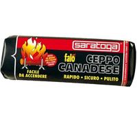 1 TRONCHETTO SARATOGA GR 1100 ACCENDIFUOCO CEPPO CANADESE INODORE LUNGA DURATA