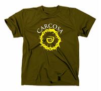 #1 True Detective Carcosa T-Shirt Giallo King Logo Serie TV Segno Simbolo