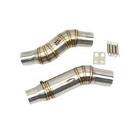 1 Tubo Di Scarico Per Moto In Acciaio Inox Sezione Centrale Per Kawasaki Z1000 2010 2011 2012 2013-2017 2018 2019 2020 2021
