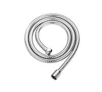 1 tubo flessibile for doccia in acciaio inossidabile, prolunga for acqua da bagno, tubo idraulico, accessori for tubi di trazione(WHITE)