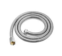 1 tubo flessibile for doccia in acciaio inossidabile, prolunga for acqua da bagno, tubo idraulico, accessori for tubi di trazione(Yellow)