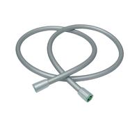 1 tubo flessibile for doccia in silicone, 1,5 m, 75 m di lunghezza, antideflagrante, for tubo idraulico, accessori for il bagno(Silver,175cm)