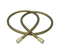 1 tubo flessibile for doccia in silicone super flessibile, anti-piega, di ricambio for camper, for bidet, 60 pollici, argento(Gold,175CM)