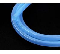 1 tubo flessibile in silicone for uso alimentare da 1 m - Tubo flessibile in gomma for il trasporto di acqua, gas e liquidi - Diametro interno 0,5-10 mm, Diametro esterno 1-16 mm(Sky Blue,7mmx9mm)