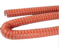 1 tubo flessibile in silicone rosso resistente alle alte temperature da 1 m - Condotto di scarico HVAC di livello industriale ultra flessibile(25mmx1m)