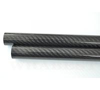 1 tubo in fibra di carbonio 3K avvolto in rotolo da 11-20 mm di diametro esterno x 1000 mm - for telai UAV, telai for auto RC e robotica(13x17x1000mm Glossy Twill)