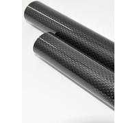1 tubo in fibra di carbonio 3K avvolto in rotolo da 11-20 mm di diametro esterno x 1000 mm - for telai UAV, telai for auto RC e robotica(9x11x1000mm Glossy Plain)