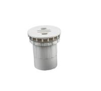 1 tubo in PVC bianco da 20 a 50 mm, con gomito a 90°, connettori diretti, giunti ispessiti, raccordo di scarico for ingresso e uscita di irrigazione del giardino(Style 4(I D),20mm(1Pc))