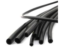 1 Tubo In Silicone Nero, Tubo Flessibile In Gomma Ispessito Resistente Al Calore, Linea Della Pompa Dell'aria(13mmx15mm 5M)