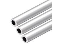 1 tubo rotondo in lega di alluminio 6063, spessore 1,5 mm, diametro esterno 4-50 mm, lunghezza 500 mm(OD 29 x ID 26mm)