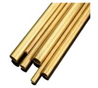 1 tubo tondo in ottone con diametro esterno di 1,3 mm e 1,5 mm, tubo dritto cavo, spessore della parete di 0,15 mm-0,5 mm, lunghezza di 100 m-500 mm(1.3mmx0.15mmx400mm)