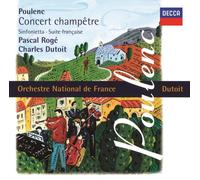 Poulenc / Dutoit, Charles - Poulenc: Concert Champetre; Suite Francaise; Sinfonietta Etc. - UHQCD
